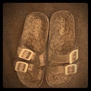 Girls slip on sandals